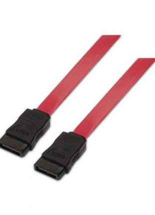 Cable SATA Aisens A130 - 0153/ SATA Hembra - SATA Hembra/ Hasta 0.1W/ 768Mbps/ 50cm/ Rojo - Tiensol