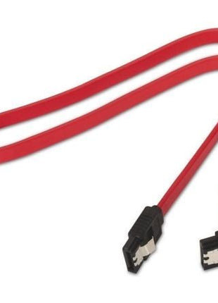 Cable SATA Aisens A130 - 0156/ SATA Hembra - SATA Hembra/ Hasta 0.1W/ 768Mbps/ 50cm/ Rojo - Tiensol