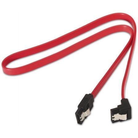 Cable SATA Aisens A130 - 0156/ SATA Hembra - SATA Hembra/ Hasta 0.1W/ 768Mbps/ 50cm/ Rojo - Tiensol