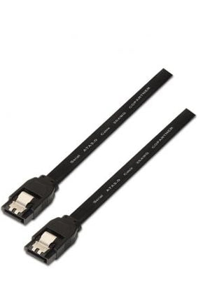 Cable SATA III Aisens A130 - 0157/ SATA Hembra - SATA Hembra/ Hasta 0.1W/ 768Mbps/ 50cm/ Negro - Tiensol