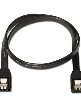 Cable SATA III Aisens A130 - 0157/ SATA Hembra - SATA Hembra/ Hasta 0.1W/ 768Mbps/ 50cm/ Negro - Tiensol