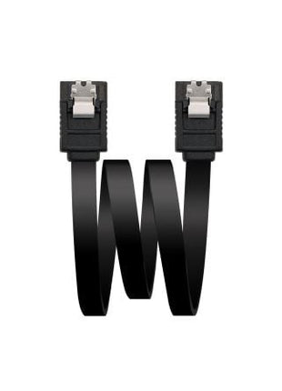 Cable SATA III Nanocable 10.18.1001 - BK/ 50cm/ Negro - Tiensol