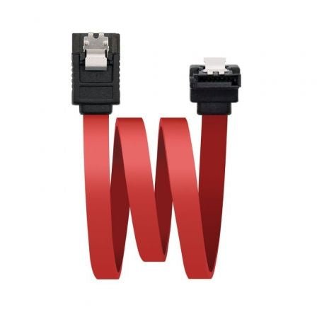 Cable SATA Nanocable 10.18.0301/ SATA Hembra - SATA Hembra/ 50cm/ Rojo - Tiensol