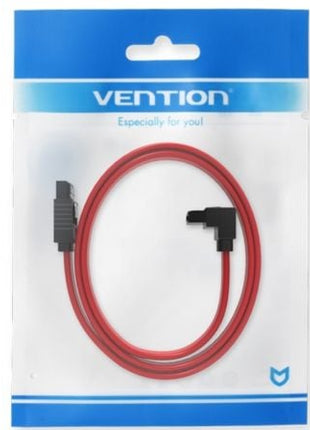 Cable SATA Vention KDDRD/ SATA Hembra - SATA Hembra/ 50cm/ Rojo - Tiensol