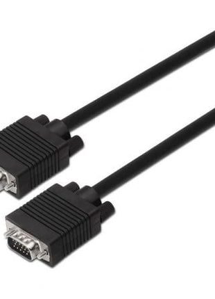 Cable SVGA Aisens A113 - 0068/ VGA Macho - VGA Macho/ Hasta 3W/ 10Mbps/ 1.8m/ Negro - Tiensol