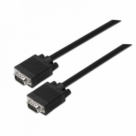 Cable SVGA Aisens A113 - 0070/ VGA Macho - VGA Macho/ Hasta 3W/ 10Mbps/ 5m/ Negro - Tiensol