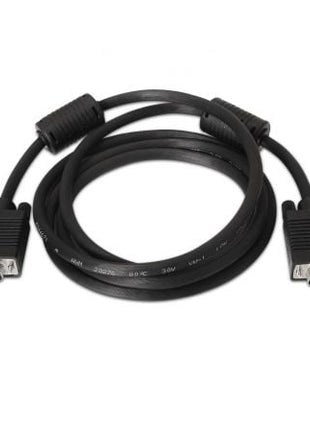 Cable SVGA Aisens A113 - 0071/ VGA Macho - VGA Macho/ Hasta 3W/ 10Mbps/ 1.8m/ Negro - Tiensol