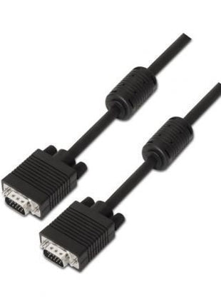 Cable SVGA Aisens A113 - 0071/ VGA Macho - VGA Macho/ Hasta 3W/ 10Mbps/ 1.8m/ Negro - Tiensol