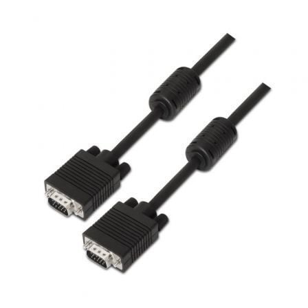 Cable SVGA Aisens A113 - 0071/ VGA Macho - VGA Macho/ Hasta 3W/ 10Mbps/ 1.8m/ Negro - Tiensol