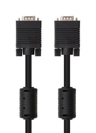 Cable SVGA Nanocable 10.15.0102/ VGA Macho - VGA Macho/ 1.8m/ Negro - Tiensol