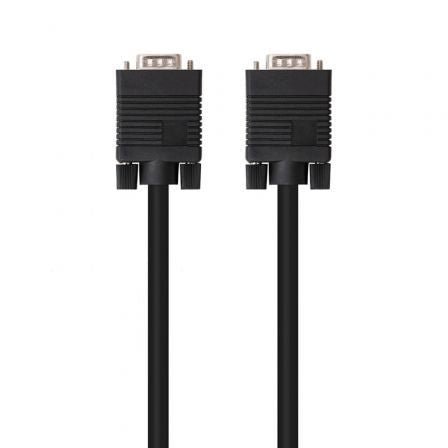 Cable SVGA Nanocable 10.15.1303/ VGA Macho - VGA Macho/ 3m/ Negro - Tiensol