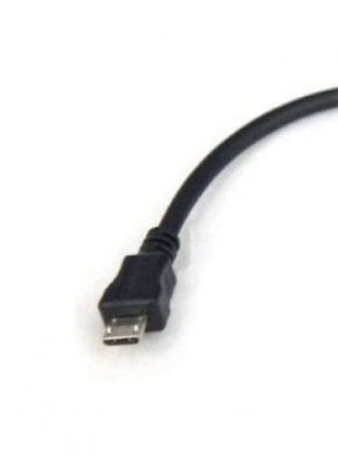 Cable USB 2.0 3GO C122/ MicroUSB Macho - USB Hembra/ 15cm/ Negro - Tiensol