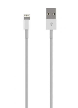 Cable USB 2.0 Lightning Aisens A102 - 0542/ USB Macho - Lightning Macho/ Hasta 2.5W/ 60Mbps/ 50cm/ Blanco - Tiensol