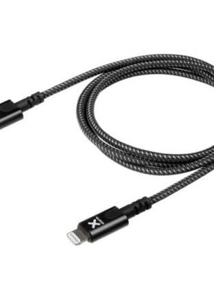 Cable USB 2.0 Lightning Xtorm CX2021/ USB Macho - Lightning Macho/ Hasta 12W/ 480Mbps/ 3m/ Negro - Tiensol