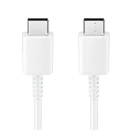 Cable USB 2.0 Tipo - C Samsung EP - DA705BWEGWW/ USB Tipo - C Macho - USB Tipo - C Macho/ 1m/ Blanco - Tiensol