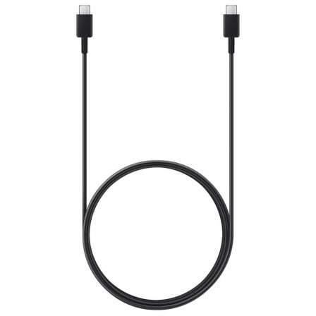 Cable USB 2.0 Tipo - C Samsung EP - DX310JBEGEU/ USB Tipo - C Macho - USB Tipo - C Macho/ 1.8m/ Negro - Tiensol