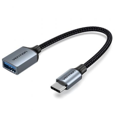 Cable USB 2.0 Tipo - C Vention CCXHB/ USB Tipo - C Macho - USB Hembra/ 15cm - Tiensol