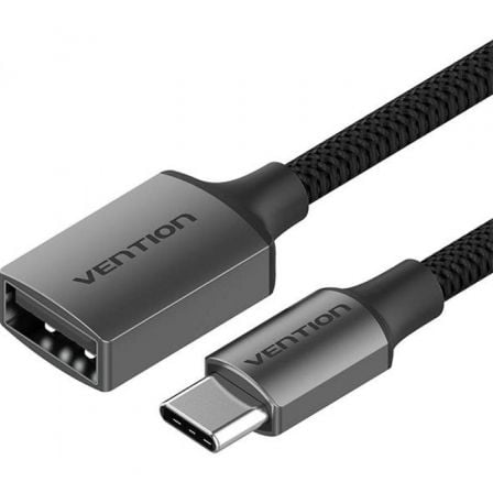 Cable USB 2.0 Vention CCWHB/ USB Tipo - C Macho - USB Hembra/ 15cm - Tiensol