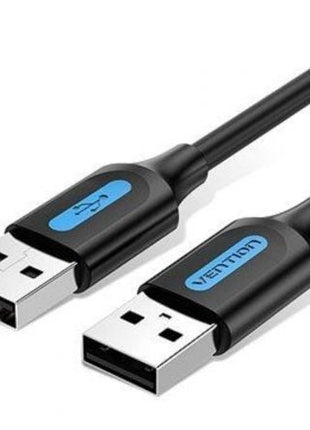 Cable USB 2.0 Vention COJBD/ USB Macho - USB Macho/ 480Mbps/ 50cm/ Negro - Tiensol