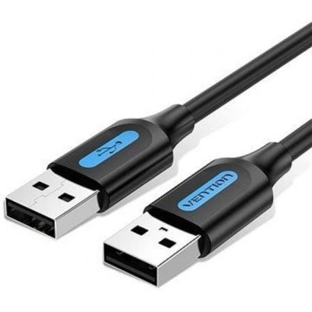 Cable USB 2.0 Vention COJBD/ USB Macho - USB Macho/ 480Mbps/ 50cm/ Negro - Tiensol