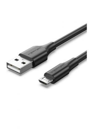 Cable USB 2.0 Vention CTIBD/ USB Macho - MicroUSB Macho/ Hasta 60W/ 480Mbps/ 50cm/ Negro - Tiensol