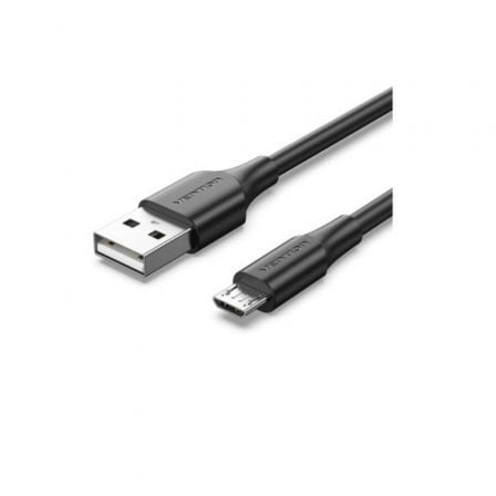 Cable USB 2.0 Vention CTIBD/ USB Macho - MicroUSB Macho/ Hasta 60W/ 480Mbps/ 50cm/ Negro - Tiensol