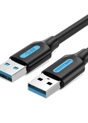 Cable USB 3.0 Vention CONBD/ USB Macho - USB Macho/ 5Gbps/ 50cm/ Negro - Tiensol