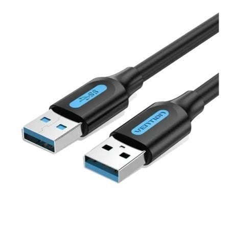 Cable USB 3.0 Vention CONBD/ USB Macho - USB Macho/ 5Gbps/ 50cm/ Negro - Tiensol