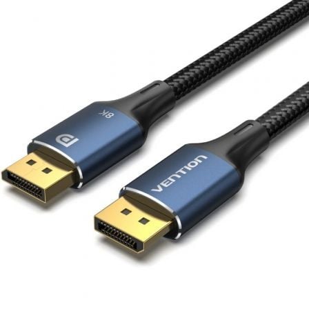 Cable Vention HCELF/ DisplayPort Macho - DisplayPort 8K Macho/ 1m/ Azul - Tiensol