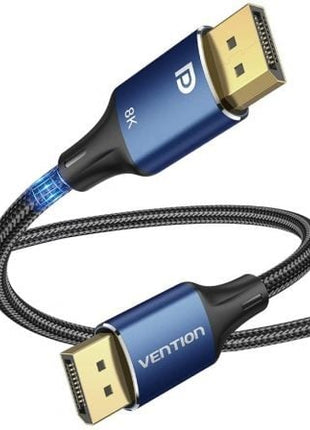 Cable Vention HCELF/ DisplayPort Macho - DisplayPort 8K Macho/ 1m/ Azul - Tiensol