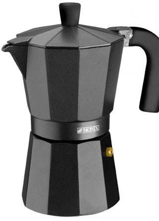 Cafetera Italiana Monix Noir M640006/ 6 Tazas/ Negra - Tiensol