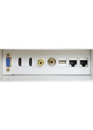 Caja de Conexiones Aisens A127 - 0340/ VGA - 2x HDMI - Jack 3.5 - RCA - USB - 2x RJ45 - Tiensol