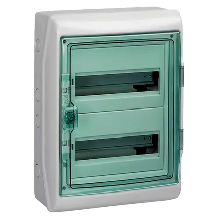 Caja Eléctrica Schneider Kaedra IP65 2 Filas 24 Módulos Ref. 13983 - Cuadros Eléctricos