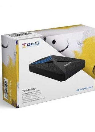 Caja Externa Gaming para Disco Duro de 2.5' TooQ TQE - 2550BL/ USB 3.1/ Sin tornillos - Tiensol