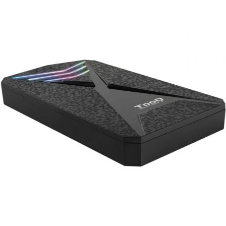 Caja Externa Gaming para Disco Duro de 2.5' TooQ TQE - 2550RGB/ USB 3.1/ Sin tornillos - Tiensol