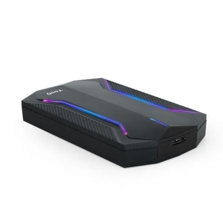 Caja Externa Gaming para Disco Duro de 2.5' TooQ TQE - 2599RGB/ USB 3.1/ Sin tornillos - Tiensol