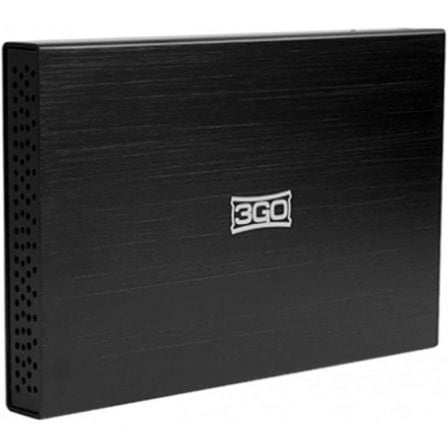 Caja Externa para Disco Duro de 2.5' 3GO HDD25BK12/ USB 2.0 - Tiensol