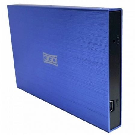 Caja Externa para Disco Duro de 2.5' 3GO HDD25BL13/ USB 2.0 - Tiensol