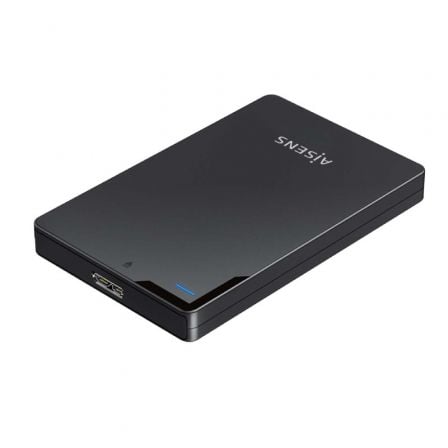 Caja Externa para Disco Duro de 2.5' Aisens ASE - 2520B/ USB 3.1/ Sin tornillos - Tiensol