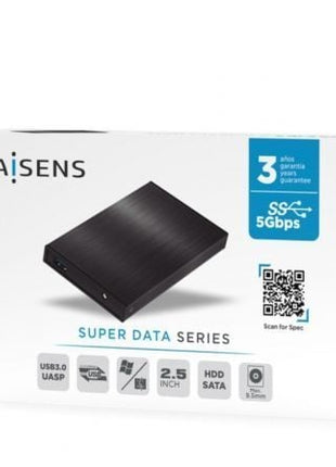 Caja Externa para Disco Duro de 2.5' Aisens ASE - 2523B/ USB 3.0 - Tiensol