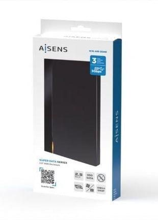 Caja Externa para Disco Duro de 2.5' Aisens ASE - 2524B/ USB 3.1/ Sin tornillos - Tiensol