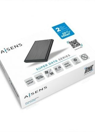 Caja Externa para Disco Duro de 2.5' Aisens ASE - 2525B/ USB 3.1/ Sin tornillos - Tiensol