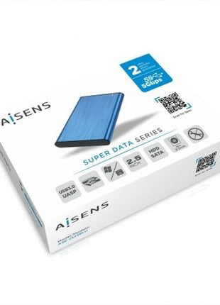 Caja Externa para Disco Duro de 2.5' Aisens ASE - 2525BLU/ USB 3.1/ Sin tornillos - Tiensol