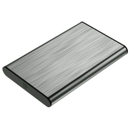 Caja Externa para Disco Duro de 2.5' Aisens ASE - 2525GR/ USB 3.1/ Sin tornillos - Tiensol