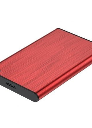 Caja Externa para Disco Duro de 2.5' Aisens ASE - 2525RED/ USB 3.1/ Sin tornillos - Tiensol