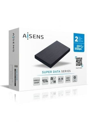 Caja Externa para Disco Duro de 2.5' Aisens ASE - 2530B/ USB 3.1 - Tiensol