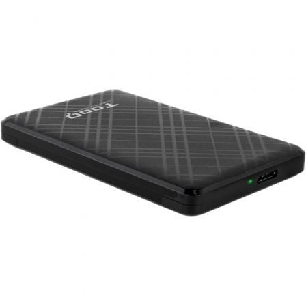 Caja Externa para Disco Duro de 2.5' TooQ TQE - 2500B/ USB 3.1/ Sin Tornillos - Tiensol