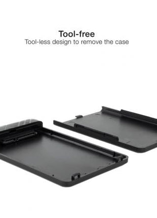 Caja Externa para Disco Duro de 2.5' TooQ TQE - 2500B/ USB 3.1/ Sin Tornillos - Tiensol