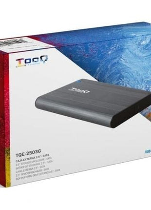 Caja Externa para Disco Duro de 2.5' TooQ TQE - 2503G/ USB 3.1/ Sin Tornillos - Tiensol