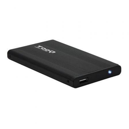 Caja Externa para Disco Duro de 2.5' TooQ TQE - 2510B/ USB 2.0 - Tiensol